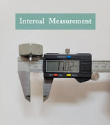 Digital Caliper,Electronic Digital Calipers, YKLSXKC 0-6" Calipers Measuring Tool, Stainless Steel Construction with Large LCD Screen, Auto-Off Feature for 3D Printing,Inch and Millimeter Conversion YKLSXKC