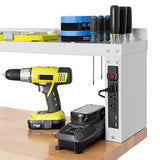 Seville Classics UltraHD Heavy Duty Commercial Electric Workbench for Garage, Warehouse, Workshop, 48" W x 24" D x 28" to 42" H Seville Classics