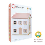 Mentari Clover Large Wooden Dollhouse - A Magical Playtime Palace with Swing-Open Panels - Elevating Playtime with Engaging Design, Interactive Features, and Limitless Pretend Play - Age 3Y and Up Mentari