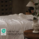 EP Mode Light Weight Wool Comforter for Summer, Purely Natural Duvet Insert, 100% Australian Wool Filling (150GSM, Size Twin) EP Mode