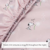 Berkshire Blanket Peanuts® Kids Sheet Set King Size - 4 Pieces,Cute Character Snoopy Printed Soft Microfiber Bed Sheets,Peanuts Make A Wish Spring Pink Berkshire Blanket