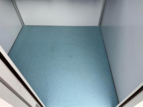 Generic Guard Shack 5x5ft with AC, Heating, Light Gray - Security Booth, Guard Booth, Outdoor Office, Portable Office, Guardhouse, BSI-Guard-Shack-LightGray- 5575-WAC-M2