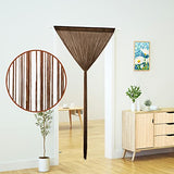YaoYue Doorway String Curtain Door Curtains,Boho Hippie Hanging Fringe Room Divider for Patio Bedroom Closet Kitchen Laundry,Room Window Wall Door Decor(39×79in/100×200cm,Coffee) YaoYue
