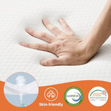 Sweetcrispy Tri-fold Memory Foam Mattress - 3 Inch Twin Size Portable Bed Pad, Foldable Floor Mat, Collapsible and Washable Cover with CertiPUR-US Certified, for Travel & Camping & Yoga Sweetcrispy