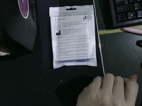 Giantree 60 Pieces 3D Printer Nozzle Cleaning Kit, 3D Printer Nozzle Cleaner, Stainless Steel Nozzle Cleaning Needles, 3D Printer Accessory 3D Printer Tool Kit (Diameter 0.15/0.2/0.25/0.3/0.35/0.4mm) Giantree