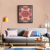 Kaleidoscope Floral pattern-107743 Diamond Painting Kits, DIY 5D Paint for Adults Kids, Full Drill Crystal Diamond Drawing Suitable for Home Wall Decoration Fhuyiks