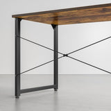 CubiCubi Computer Desk, 32 inch Small Home Office Desk for Small Spaces, Modern Simple Style for Home, Office, Study, Writing, Deep Brown CubiCubi