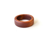 Mahogany Ring, Wood Ring, Wood Band, Mahogany wood ring, Wooden Wedding Jewelry, Mahogany Jewelry, Mahogany Wood Band, Holiday Gift, Personalized Ring Generic