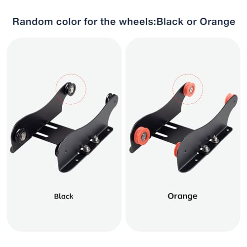 UniTak3D Ender 3 Metal Filament Spool Holder Upgrade Adjustable Roller Bracket with Bearing for TPU/PLA/ABS/PETG/Nylon/Wood Filament for Creality Ender 3 V2,Ender 3 Pro,Ender 5,CR10 3D Printers UniTak3D