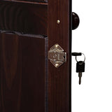 Palace Imports 100% Solid Wood Flexible Wardrobe/Armoire/Closet, Java Color, 32" W x 72" H x 21" D. 1 Shelf, 1 Clothing Rod, 1 Drawer, 1 Lock Included. Additional Shelves Sold Separately. Palace Imports