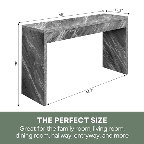 Northfield Entryway Hall Console Table/Desk Convenience Concepts