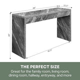 Northfield Entryway Hall Console Table/Desk Convenience Concepts