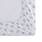 Stone Cottage - Full Sheets, Cotton Percale Bedding Set, Crisp & Cool Ideal Bedding Set (Blue Sketchy Ditsy, Full) Stone Cottage