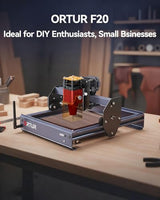 Ortur F20 Laser Engraver, 5000mW Laser Engraver Machine Class 4 Higher Accuracy Wood Cutter with Large Working Area 150x150mm, 15000mm/min Engraving Speed for Wood Acrylic Metal Glass Ortur