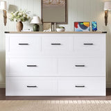 Bellemave Queen Murphy Bed, Cabinet Bed with Charging Station and 1 Large Storage Drawer, Farmhouse Murphy bedframe with Foldable Panel, Noisy Free, for Guest Bedroom, Living Room, White Bellemave
