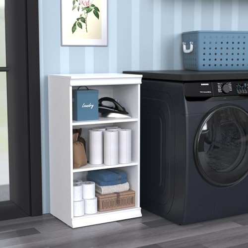 ClosetMaid Modular Storage Shelf Unit with 3 Shelves, White ClosetMaid