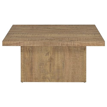 Coaster Home Furnishings Zetta Square Engineered Wood Coffee Table Mango - WoodArtSupply