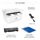 HP LaserJet MFP M140we All-in-One Wireless Black & White Printer with HP+ and Bonus 6 Months Instant Ink (7MD72E) HP