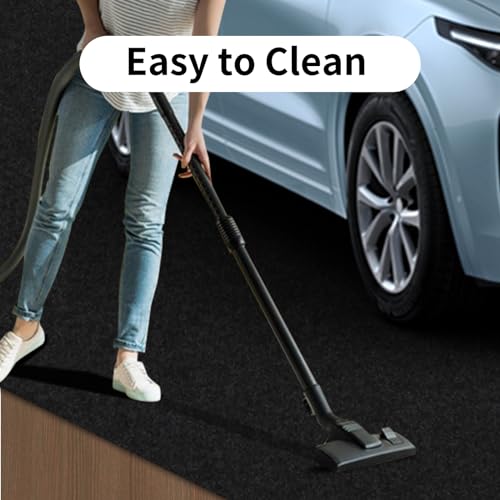 AAIN Garage Floor Mat 17' x 7'4" Waterproof/Durable Oil Spill Mat Protects Surfaces,Ideal for Under Car, Garage Flooring and Floor Protection for Garage A A IN
