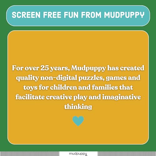 Mudpuppy Animals Of The World - Jumbo 25 Piece Jigsaw Floor Puzzle Featuring Lions, Elephants, and More! Mudpuppy