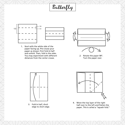 Origami Paper 500 sheets Marbled Patterns 6" (15 cm): Tuttle Origami Paper: Double-Sided Origami Sheets Printed with 12 Different Designs (Instructions for 6 Projects Included) WoodArtSupply