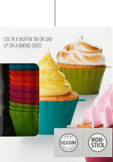 OXO Good Grips Silicone Baking Cups, Multicolor 3 oz.(Pack of 12) OXO