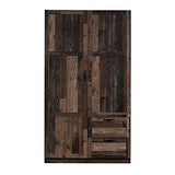 Sauder Miscellaneous Storage Wardrobe, L: 40.0" x W: 19.45" x H: 71.1", Reclaimed Pine Finish Sauder