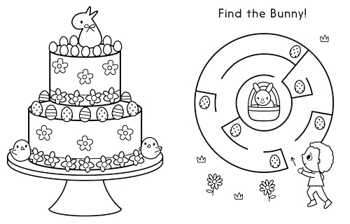 My Busy Easter Coloring Book (My Busy Coloring) WoodArtSupply