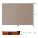 selizo Heat Tape High Temp Tape and Teflon Sheet for Vinyl Heat Press, Sublimation Heat Resistant selizo