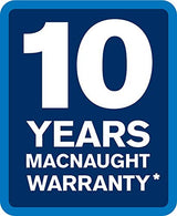 Macnaught Heavy Duty Pistol Grip Grease Gun with 10 Yr Warranty, Bulk fillable or 14oz. cartridge. 1/8 NPT Flex Connection x 12″ long, KY Supergrip three-jaw high-pressure coupler. No leak connection Macnaught