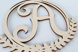 LINGTEER Personalized Inital Letter A Wooden Cake Topper Perfect for Birthday Rustic Wedding Anniversary Party Keepsake Decoration LINGTEER