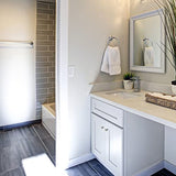 Design House Brookings 24 Inch Bathroom Vanity, Ready to Assemble, Solid Wood, Sherwin Williams® White, 586925 Design House