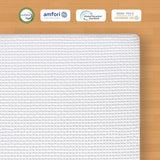 Subrtex Memory Foam Mattress Topper, Twin Gel-Infused Memory Foam Topper, 3 Inch Gel-Infused Memory Foam Topper for Side Stomach Sleepers, CertiPUR-US Certified SUBRTEX