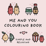 Me and You Colouring Book (Simple and Relaxing Bold Designs for Adults & Children) (Simple and Relaxing Colouring Books) WoodArtSupply