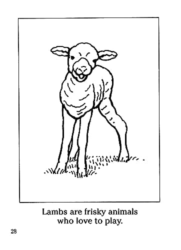 Farm Animals Coloring Book (Dover Little Activity Books: Animals) Dover Publications