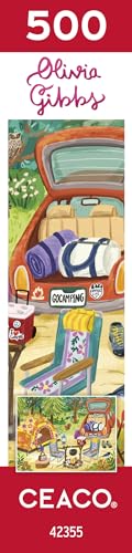 Ceaco - Olivia Gibbs - Go Camping! - 500 Piece Jigsaw Puzzle