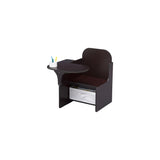 Delta Children MySize Chair Desk With Storage Bin, Dark Chocolate Delta Children