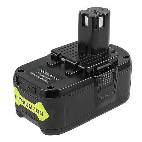 ARyee 6.0Ah 18V Replacement Battery for Ryobi All 18V Lithium Battery P102 P103 P105 P107 P106 P108 P109 Ryobi ONE+ Plus 18V Battery Cordless Power Tool ARyee