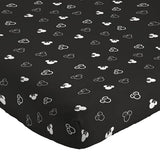Jay Franco Kids Sheet Set with Fitted, Flat Sheets & Pillow Cover - Ultra-Soft Bedding with Pillowcase for Room Decor, Black - Minnie Mouse, 4 Piece Full Jay Franco