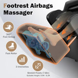 Culanta Massage Chair Full Body, Zero Gravity SL-Track Shiatsu Massage Recliner Chair with Body Scan, Airbags, Foot Rollers, Deep Yoga Stretch, Heating (U1-Black) Culanta