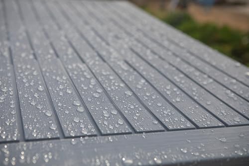 Keter Store-It-Out Prime XL 4.75 x 2.6 Foot Resin Outdoor Storage Shed with Double Doors and Easy Lift Hinges, Perfect for Trash Cans, Garden and Yard Tools, and Pool Toys, Black Keter