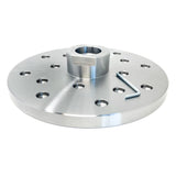 RGWOOD 8" Steel Wood Lathe Face Plate, 1-1/4" x RH 8tpi Threaded with set screws to lock on spindle for reverse turning. RGWOOD