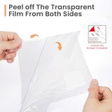 upsimples 11x14 Picture Frame Set of 5, Display Pictures 8x10 with Mat or 11x14 Without Mat, Wall Gallery Photo Frames, Black upsimples