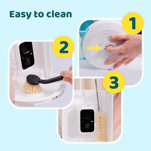 NETVUE Birdfy Lite - Smart Bird Feeder with Camera, Bird Watching Camera, Auto Capture Bird Videos & Motion Detection, Wireless Camera Ideal Gift for NETVUE