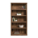 Sauder Vintage Oak 5-Shelf Bookcase for Stylish Storage Solutions Sauder