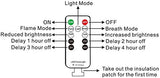 PDGROW LED Flame Lights with Remote Timer, Flame Lamp 4 Modes USB Rechargeable Fire Lights Indoor Campfire Outdoor Decorative Lantern Hanging Lamps Fireplace Romantic Light for Home Party Camping Bar PDGROW
