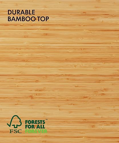 FLEXISPOT E6 Bamboo Dual Motor 3 Stages Standing Desk 60x30 Inch Whole-Piece Board Electric Height Adjustable Desk Stand Up Desk Large Load Capacity(Black Frame + Bamboo Curved Desktop) FLEXISPOT