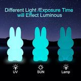 Kretrum 3D Printer Filament Glow in Dark PLA 1.75 mm Dimensional Accuracy +/- 0.02 mm 1 KG 2.2 lbs Neatly Shiny Spool Widely Suitable for Most FDM 3D Printer Glow in The Dark Blue Kretrum