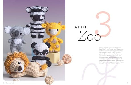 Amigurumi Friends: 20 Easy Patterns to Create 100+ Adorable Custom Crochet Critters - Explore Infinite Possibilities with Shapes, Colors, Details, and Yarns WoodArtSupply