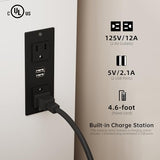 Homesflex Vanity Desk with Mirror and LED Lights, 43'' W Makeup Vanity Desk with Power Outlet, 3 Color Modes, 7 Drawers Vanity Table with Chair, Dressing Table for Bedroom, Dressing Room (White) Homesflex